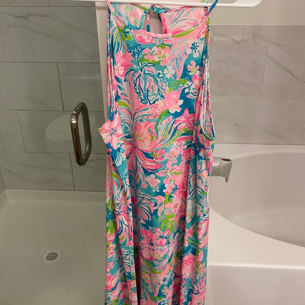 Lily Pulitzer Dress- Dry cleaned once & worn once on honeymoon